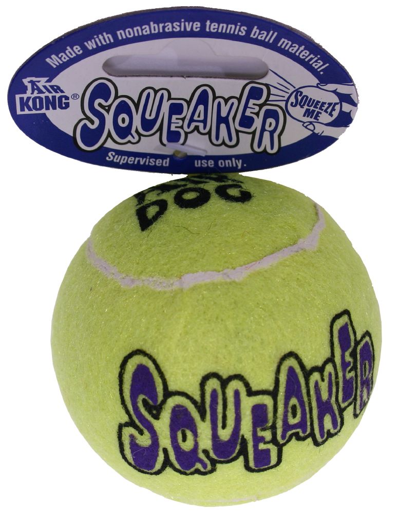 kong squeaker tennisball